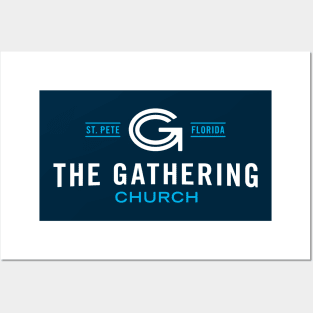 The Gathering Church Stacked Logo Posters and Art